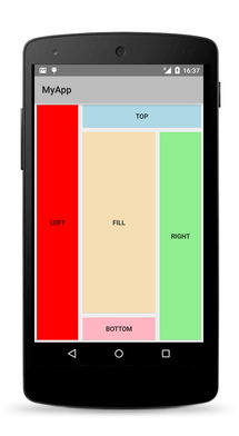 DockLayout android