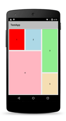 GridLayout android