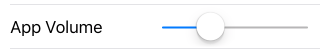 Slider Editor in DataForm in iOS NativeScriptUI-DataForm-Editors-Slider-iOS
